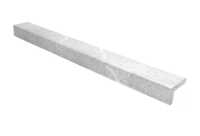 Borde Mármol Plata