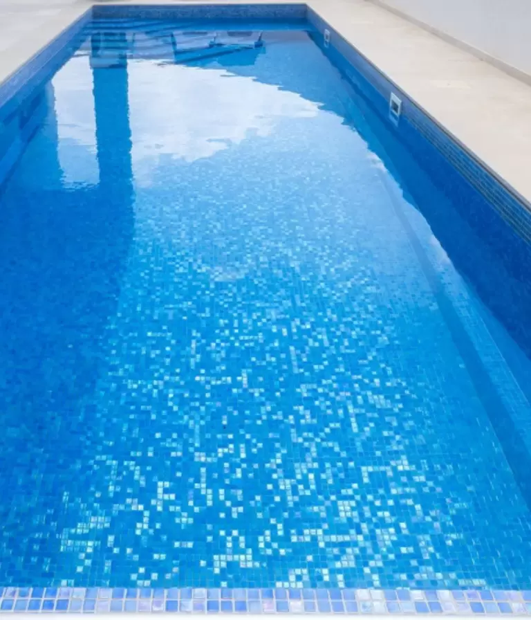 Mosaico Piscina Azul  Brillante URUMEA