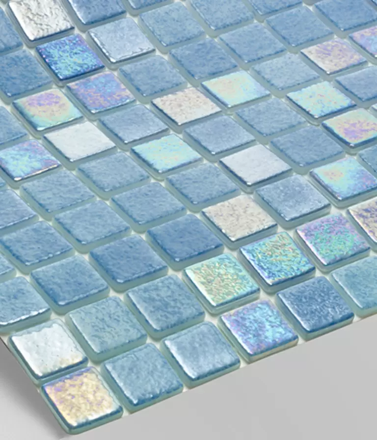 Mosaico Azul Celeste Brillante ORIA