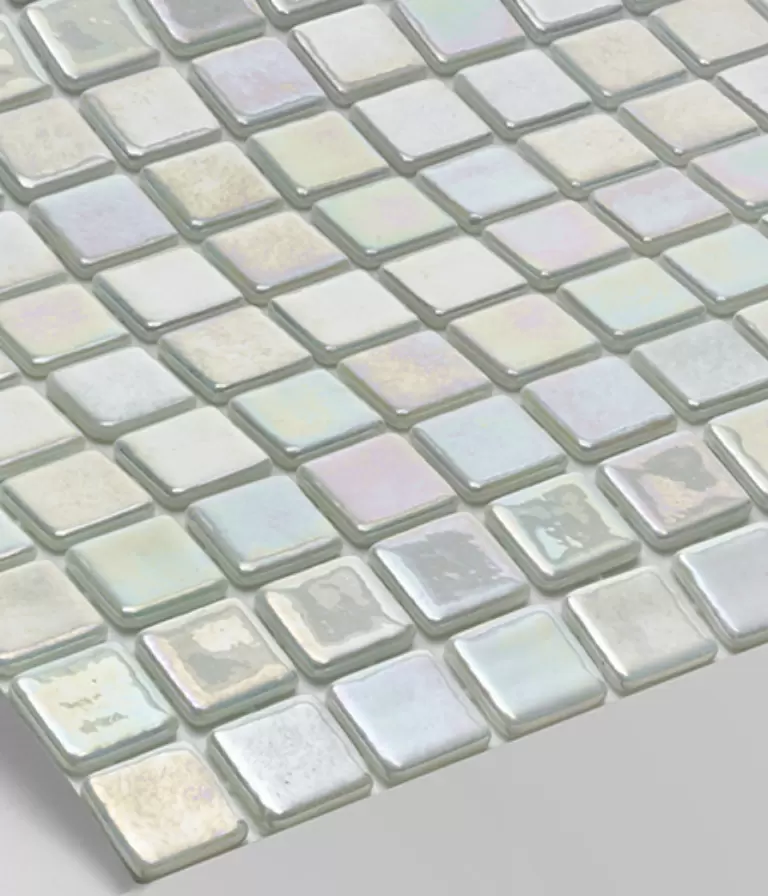 Mosaico Blanco Brillante 100% AB02