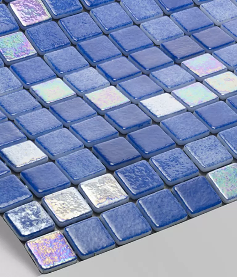 Mosaico Azul con Brillo DEBA