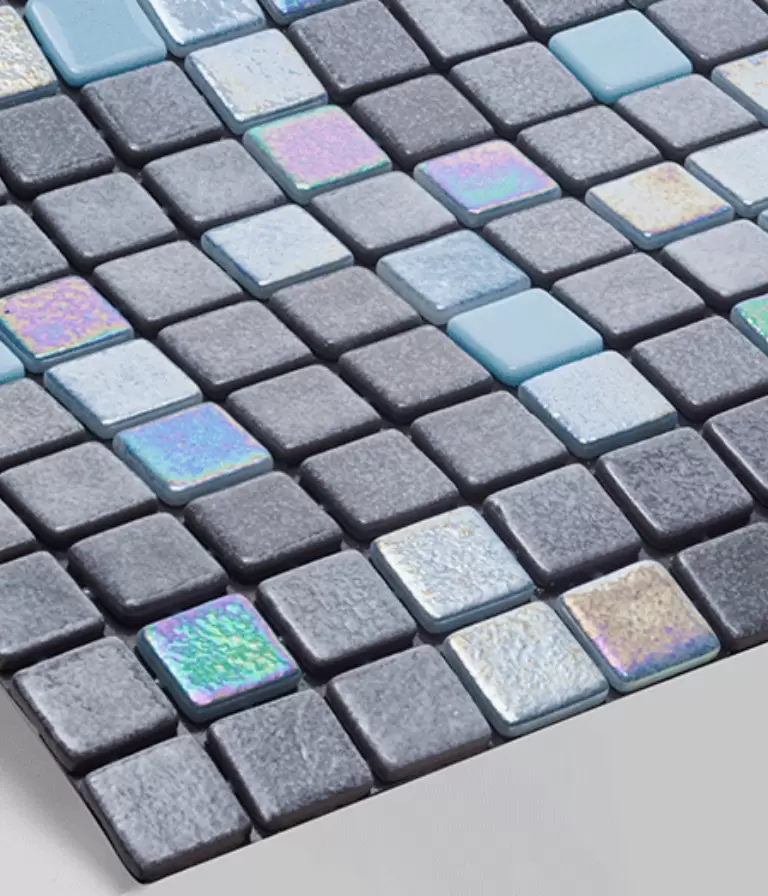 Mosaico Gris con Luminis TABIT